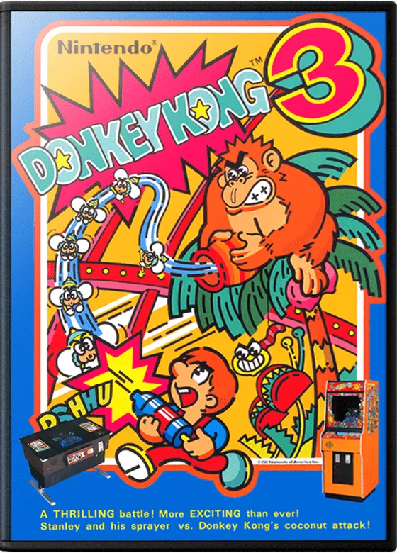 Donkey Kong 3 box art