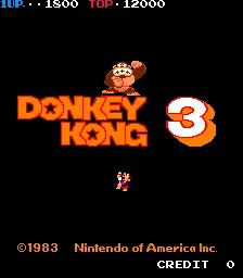 Donkey Kong 3 screenshot