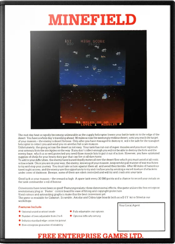 Minefield box art