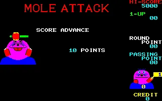 Mole Attack screenshot