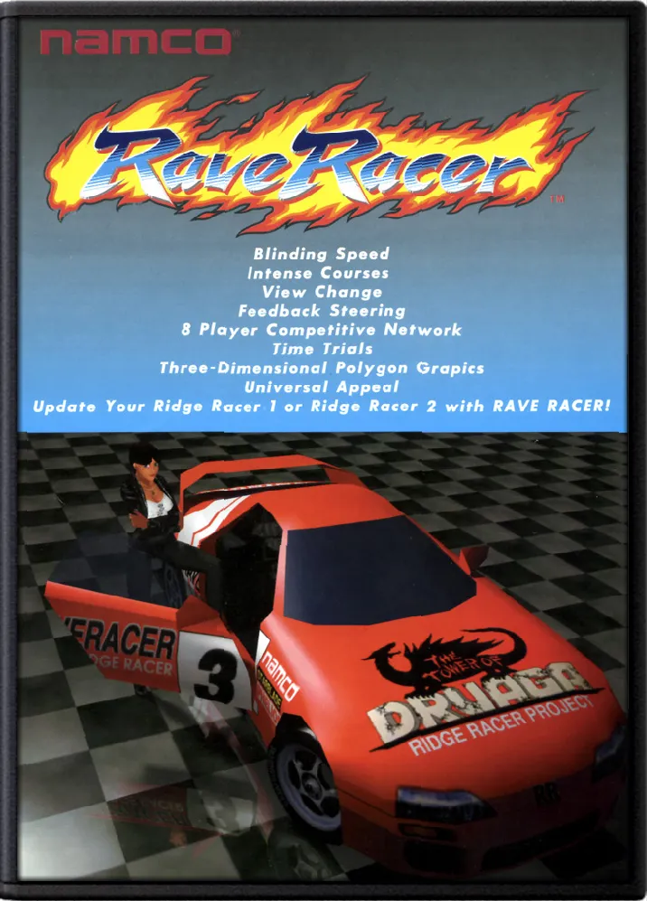 Rave Racer box art