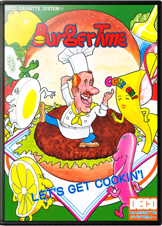 Burger Time box art