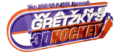 Wayne Gretzky's 3D Hockey logo