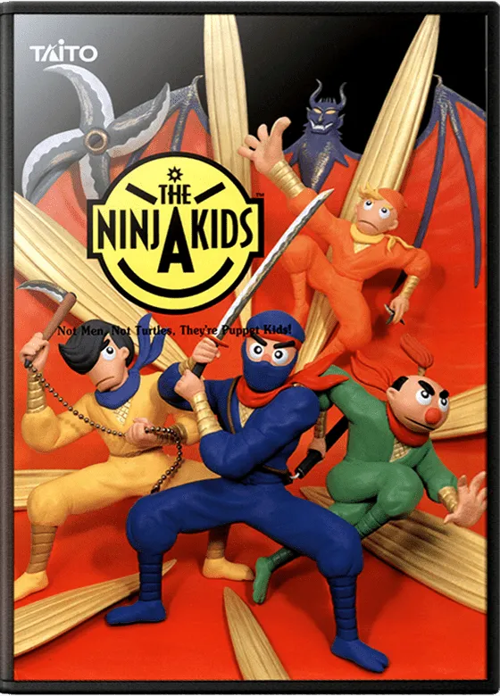 The Ninja Kids box art