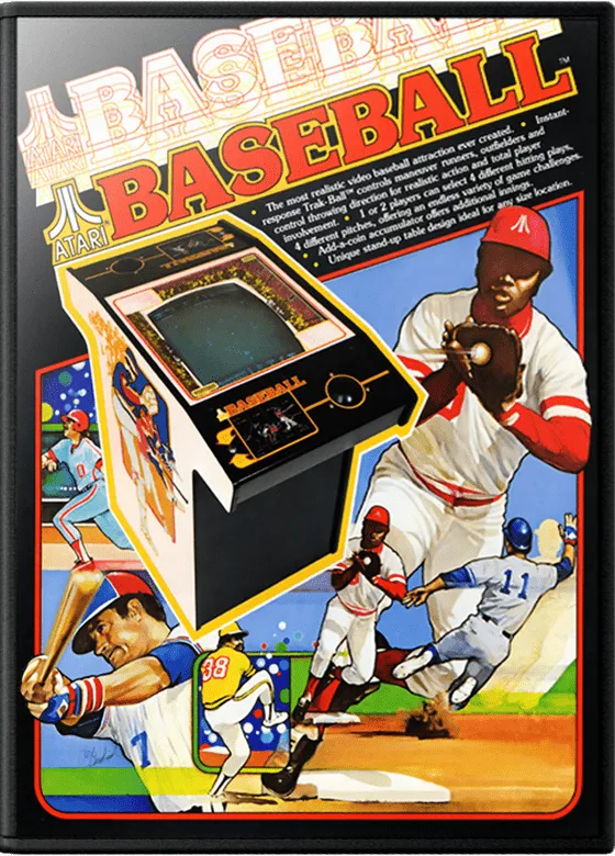 Atari Baseball box art