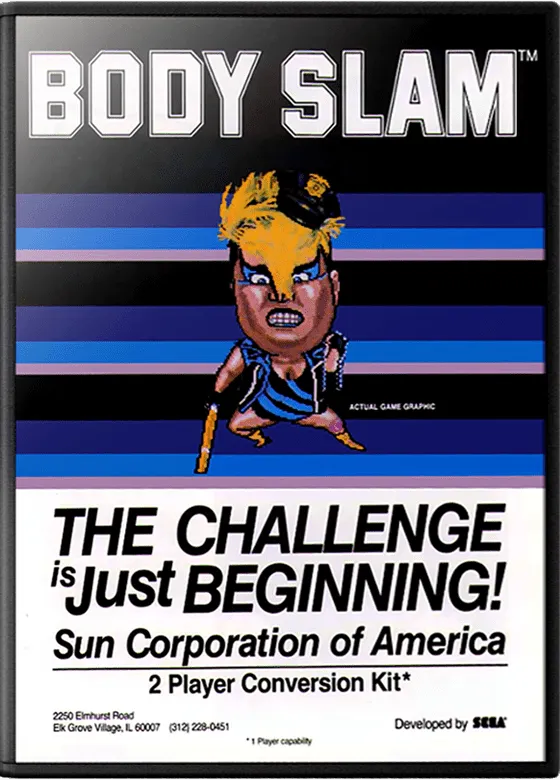 Body Slam box art