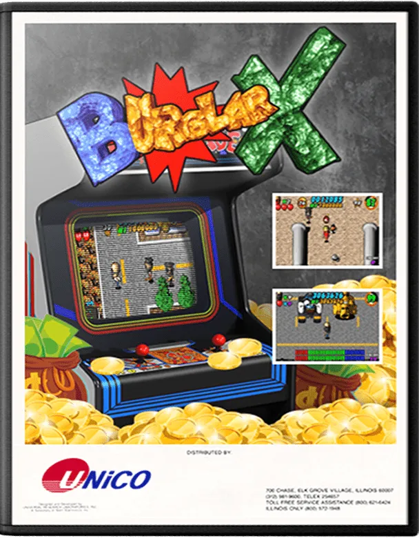 Burglar X box art
