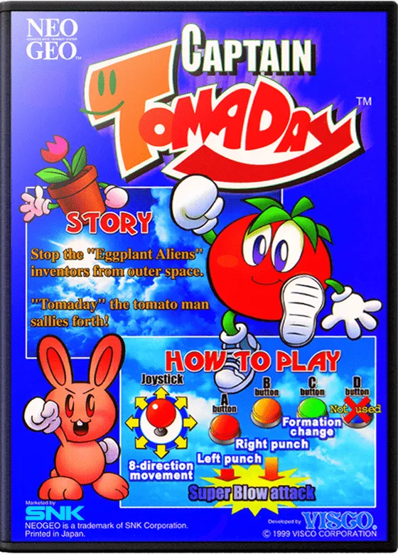 Captain Tomaday box art