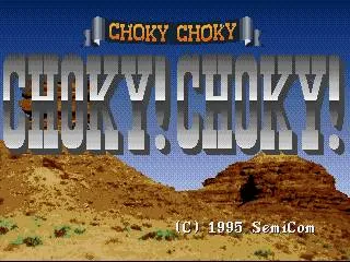 Choky! Choky! cover art for Arcade
