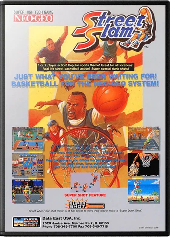 Street Hoop / Street Slam / Dunk Dream box art