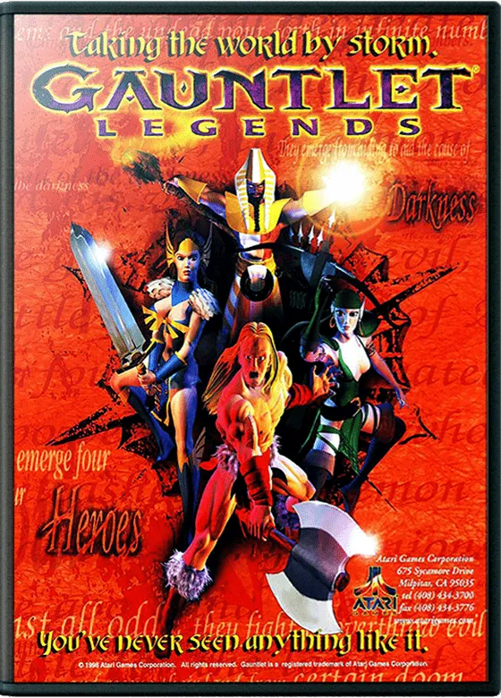 Gauntlet Legends box art