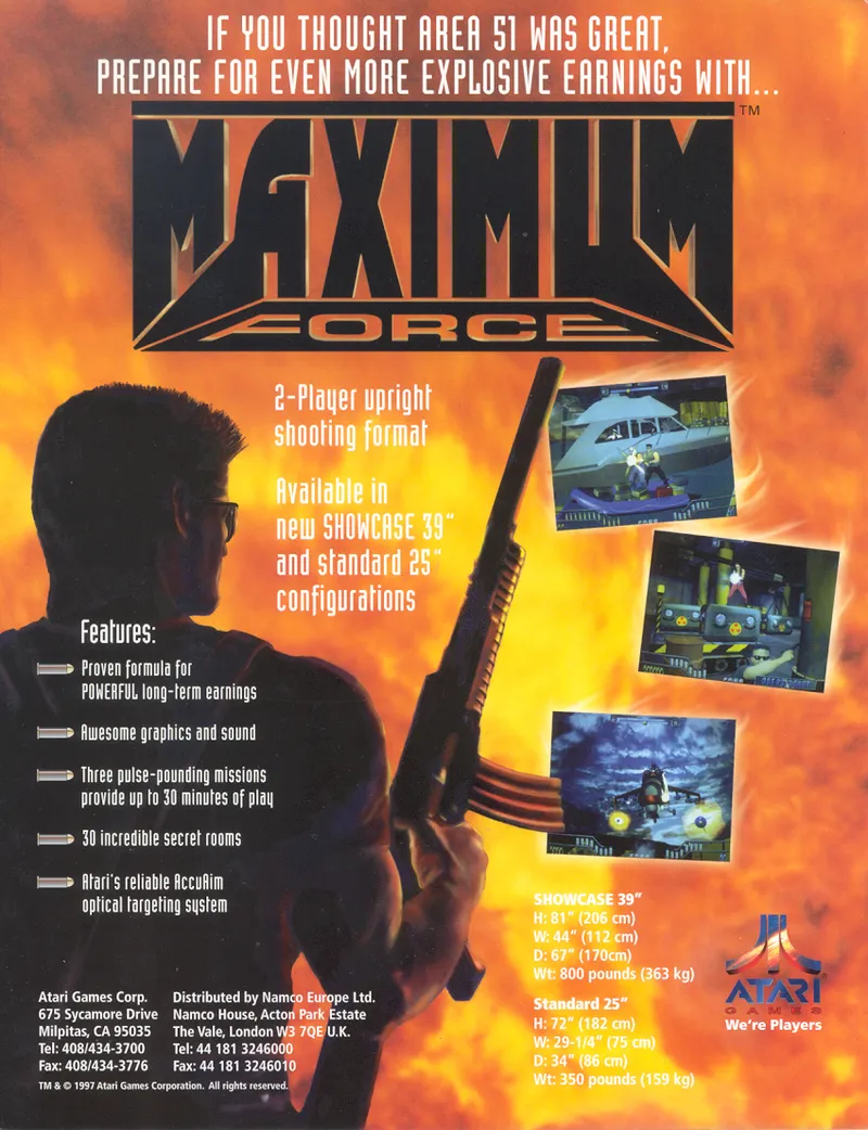 Maximum Force box art