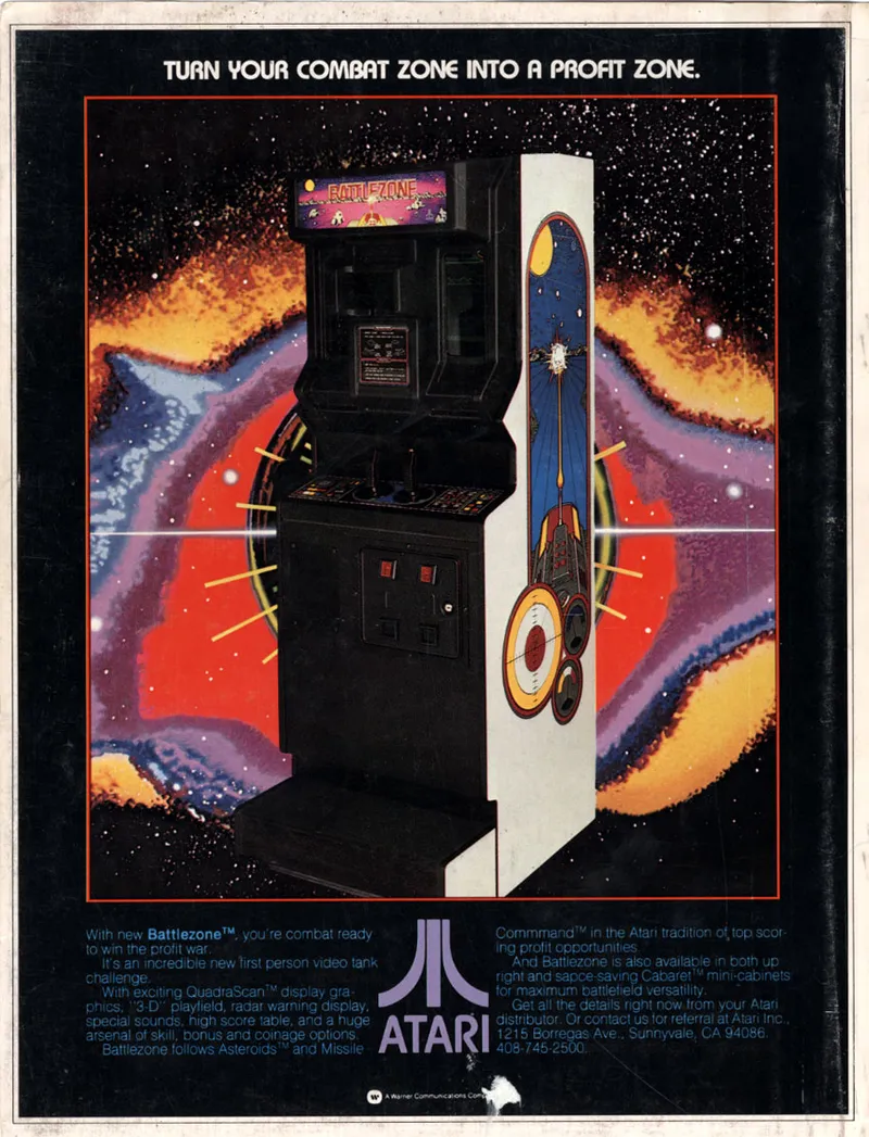 Battle Zone box art