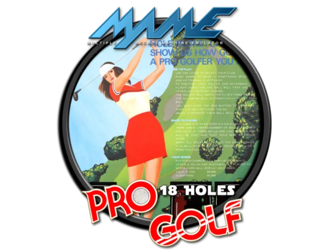 18 Holes Pro Golf logo