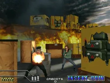 Backdrop artwork for Area 51 / Maximum Force Duo