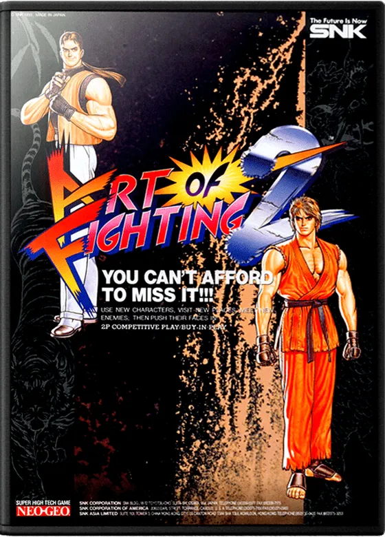 Art of Fighting 2 / Ryuuko no Ken 2 box art