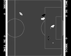 Backdrop artwork for Atari Soccer