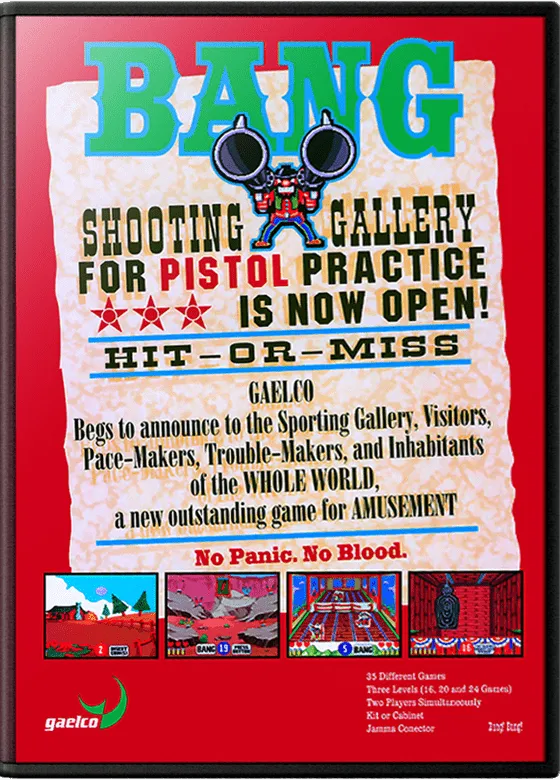Bang! cover art for Arcade