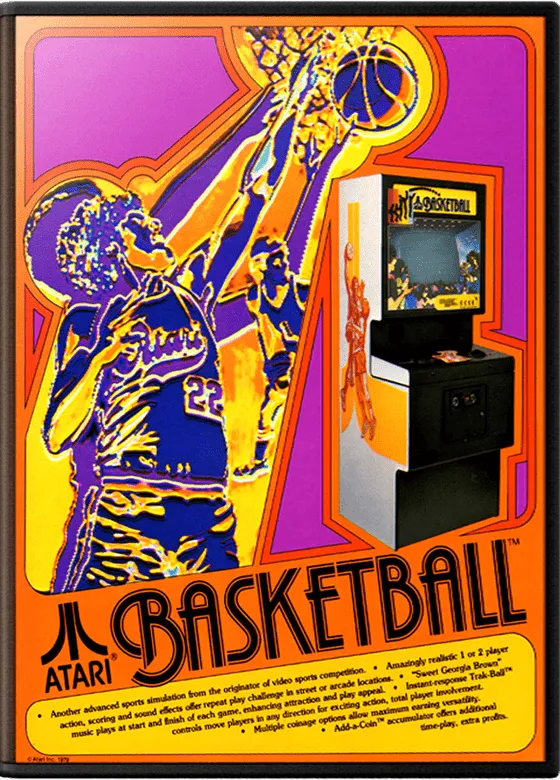 Atari Basketball box art