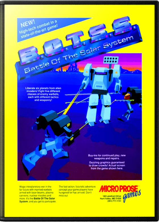 Battle of the Solar System box art