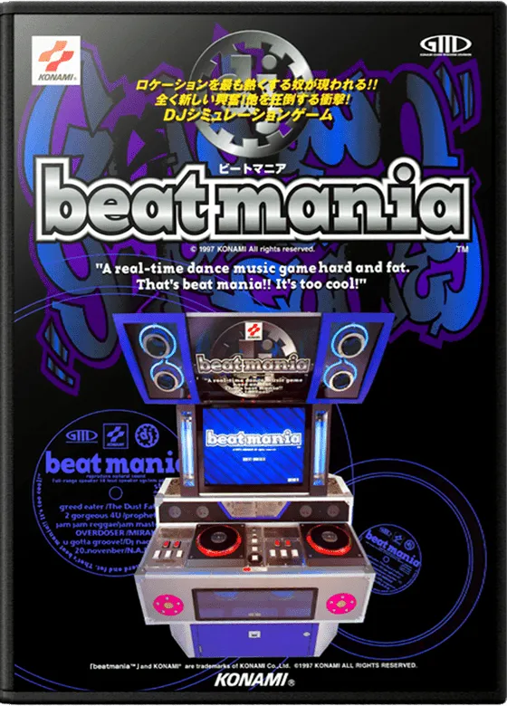 beatmania cover art for Arcade