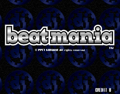 Backdrop artwork for beatmania