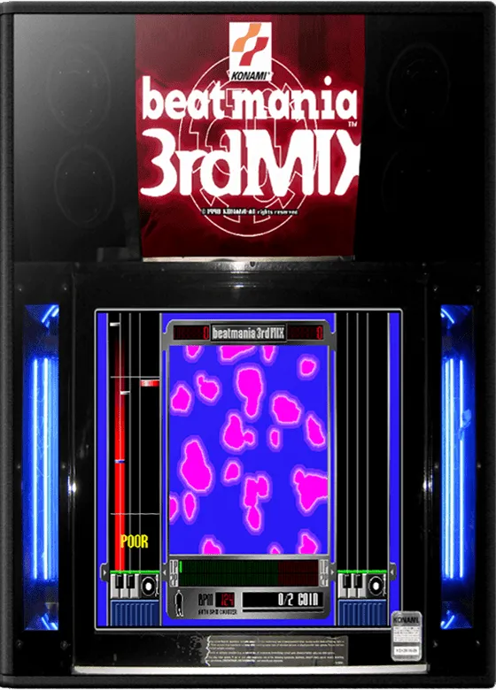 Backdrop artwork for Beatmania III