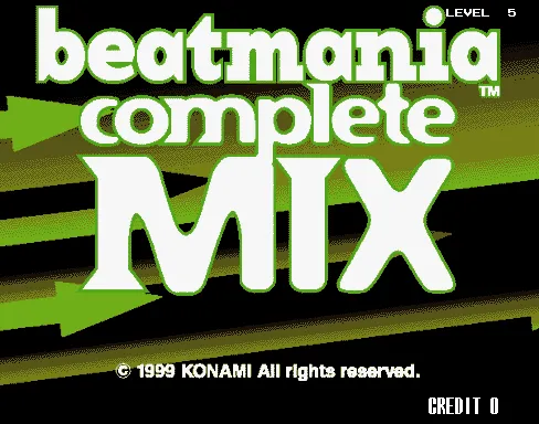 beatmania complete MIX screenshot
