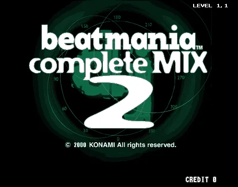 beatmania complete MIX 2 screenshot
