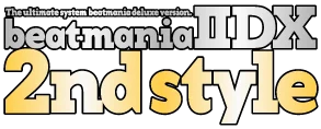 beatmania IIDX 2nd style logo