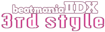 beatmania IIDX 3rd style logo