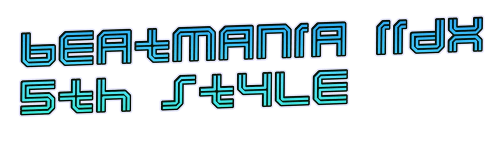 beatmania IIDX 5th style logo