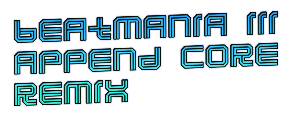 Beatmania III Append Core Remix logo