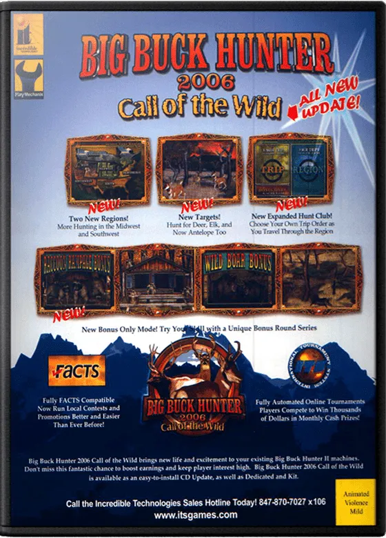 Big Buck Hunter Call of the Wild box art