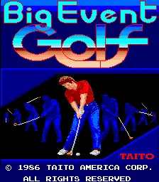 Big Event Golf screenshot