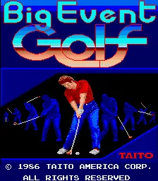 Big Event Golf screenshot