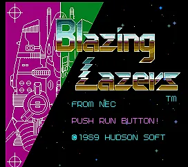 Blazing Lazers screenshot