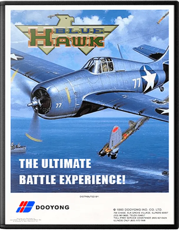 Blue Hawk box art
