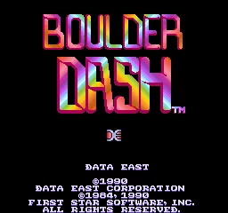 Boulder Dash / Boulder Dash Part 2 screenshot