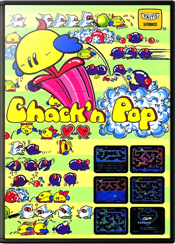 Chack'n Pop cover art for Arcade