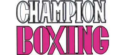 Champion Boxing logo