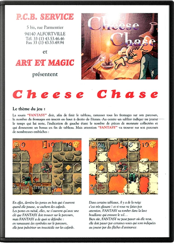 Cheese Chase box art