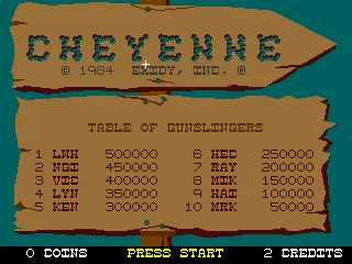 Cheyenne screenshot
