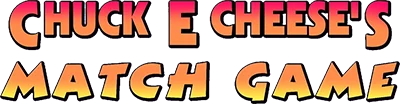 ChuckECheese's Match Game logo