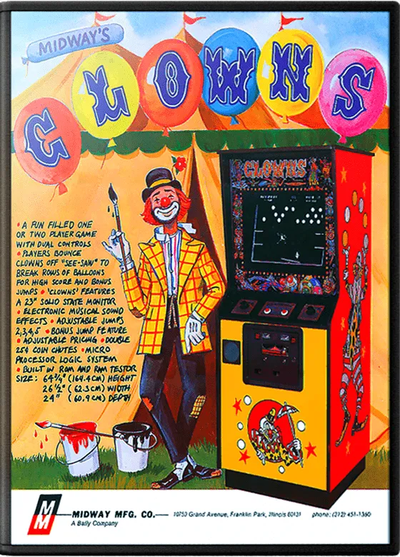 Clowns box art