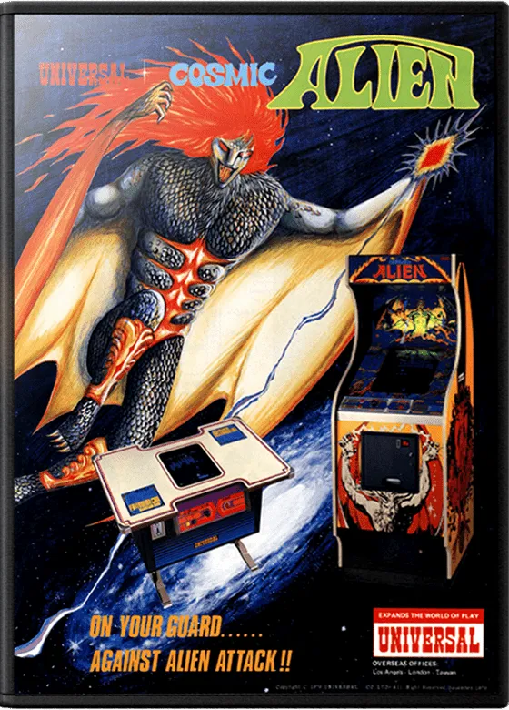 Cosmic Alien box art