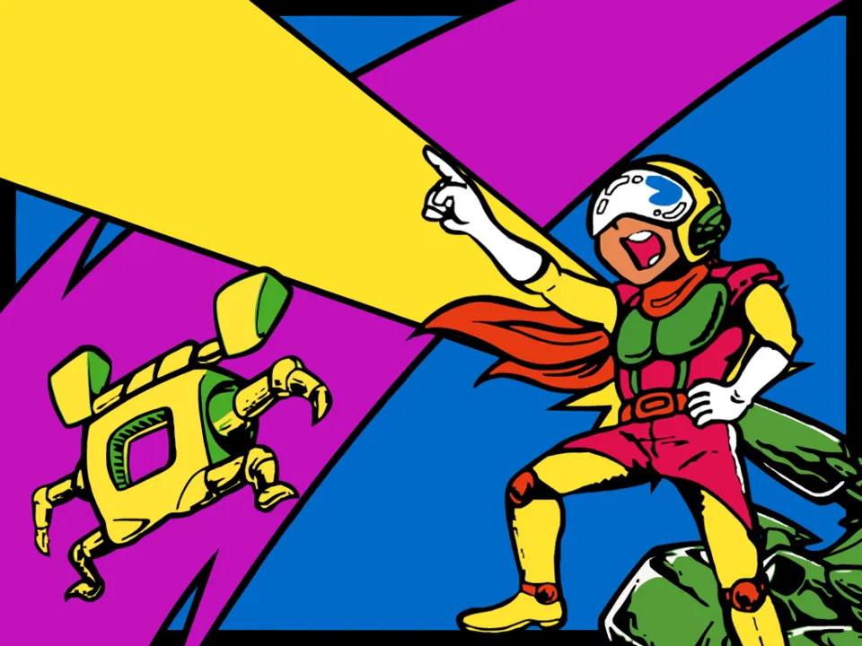 Backdrop artwork for Cosmic Guerilla