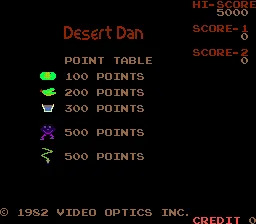 Desert Dan screenshot