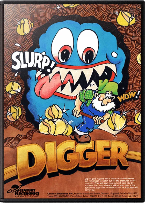 Digger box art