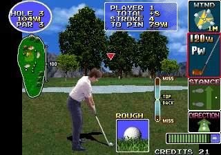 Backdrop artwork for Eagle Shot Golf